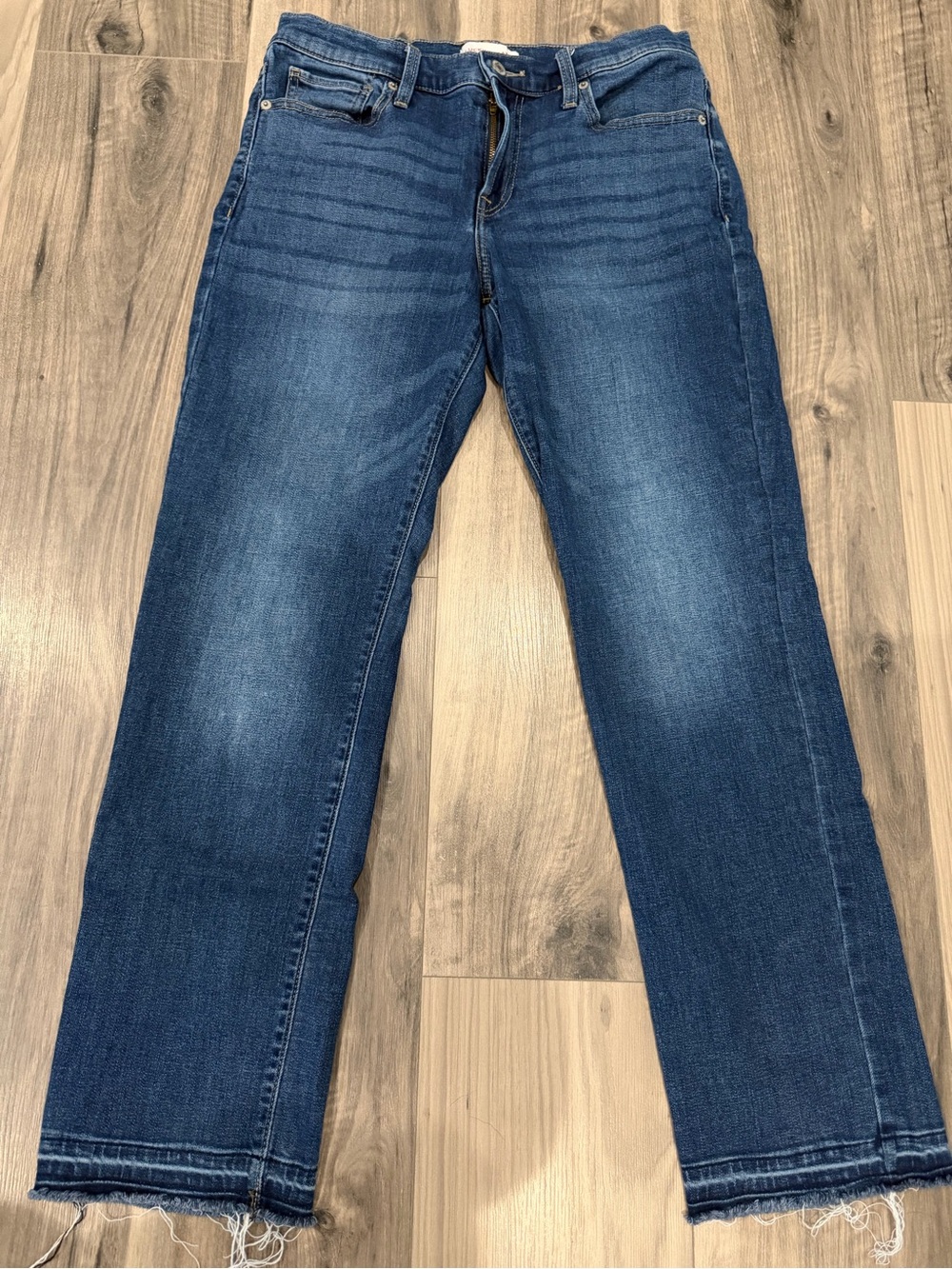 Lucky Brand Women's Straight-Leg Denim Jeans - Medium Blue Wash